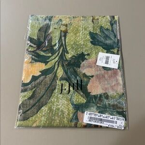 J. Jill Print Scarf Floral - Brand New with Tags